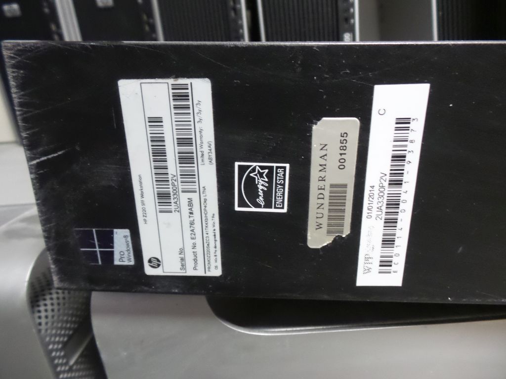 Lote 017 - 3 Workstation HP Z220 SFF - Imagen 5