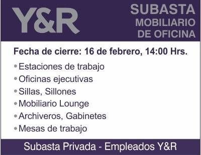 Subasta Privada Y&R