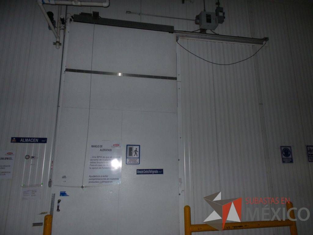 Lote 049 - Puerta para cámara fría, automatizada, no funciona sistema eléctrico