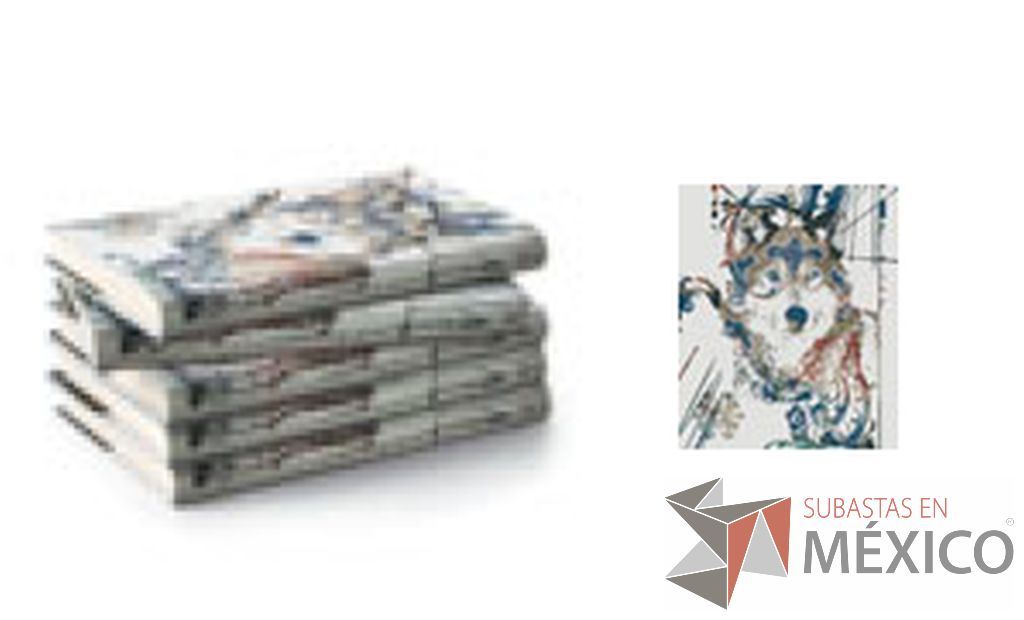 Lote 125 - 4 Sets de 5 libros reales con portada de la gráfica 36