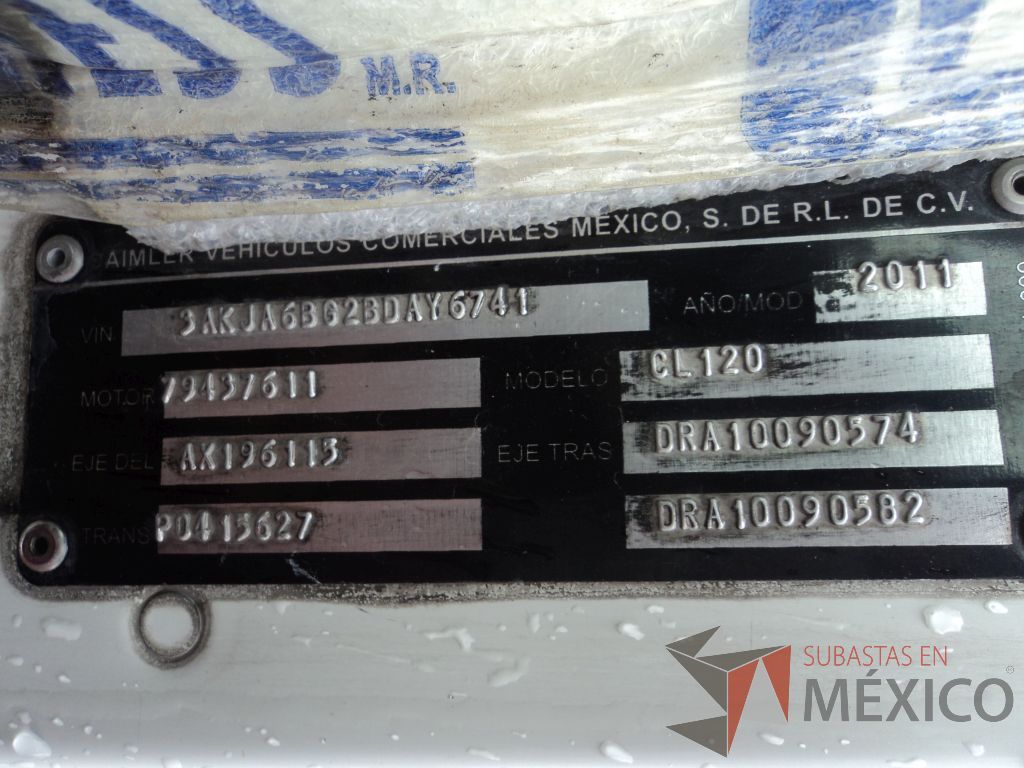Lote 009 - Tracto camión, Freightliner CL120, 2011 - Imagen 8