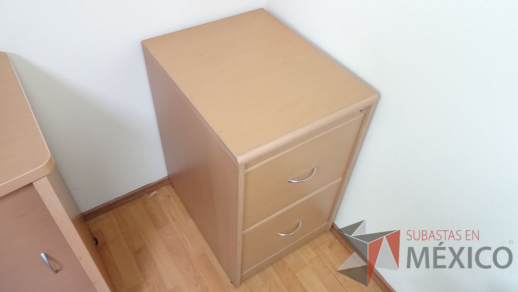 Lote 001 - Oficina ejecutiva, escritorio , gabinete con caja fuerte, credenza con gaveta - Imagen 9
