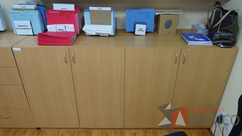Lote 005 - Oficina ejecutiva, escritorio y gabinete empotrado - Imagen 2