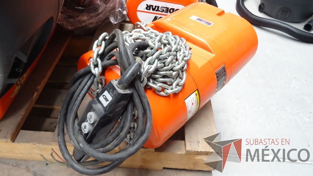 Lote 012 - Polipasto eléctricos de cadena, 500kg CM Lodestar - Imagen 2