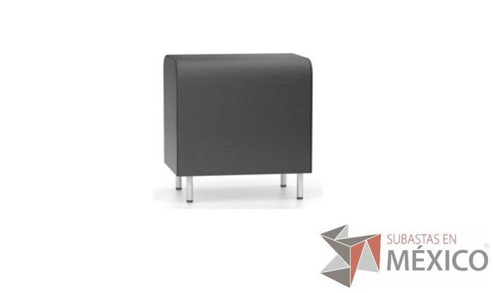 Subasta Bench Lote 101 - Bench con asiento en espuma de poliuretano tapizado en piel ...