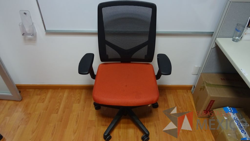 Lote 011 - 5 Estaciones de trabajo para 1 persona y 6 Sillas ejecutivas con respaldo de maya - Imagen 7