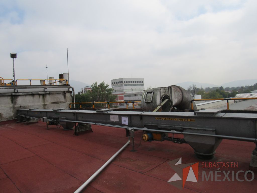 Lote 060 - Transportador helicoidal que alimenta a los Pisos de Germinación