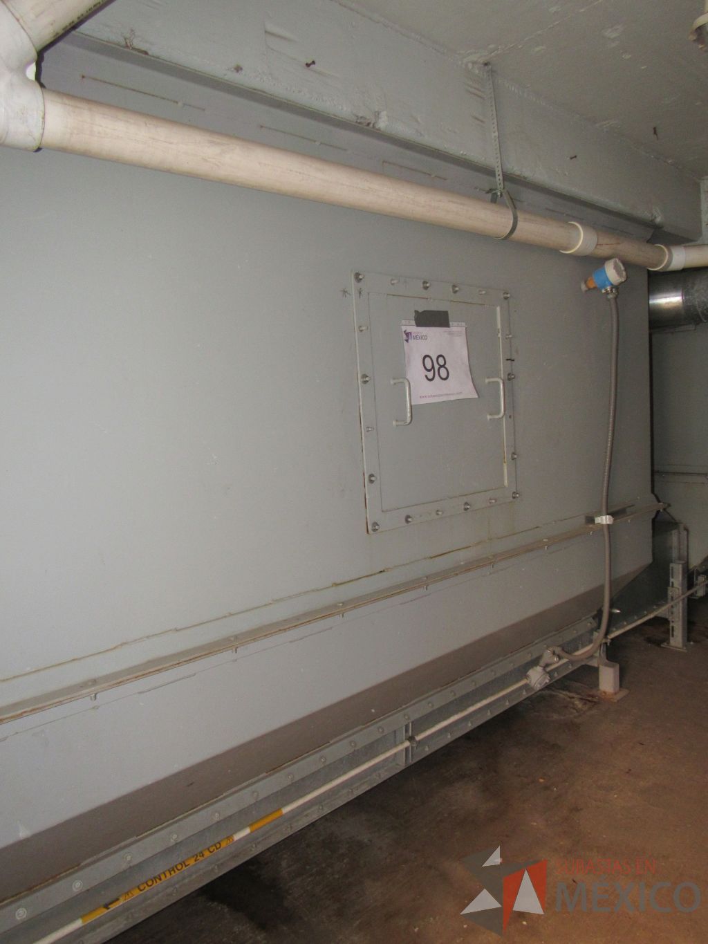 Lote 098 - Tolva de descarga de el secador 1c fabricada en acero al carbon - Imagen 3
