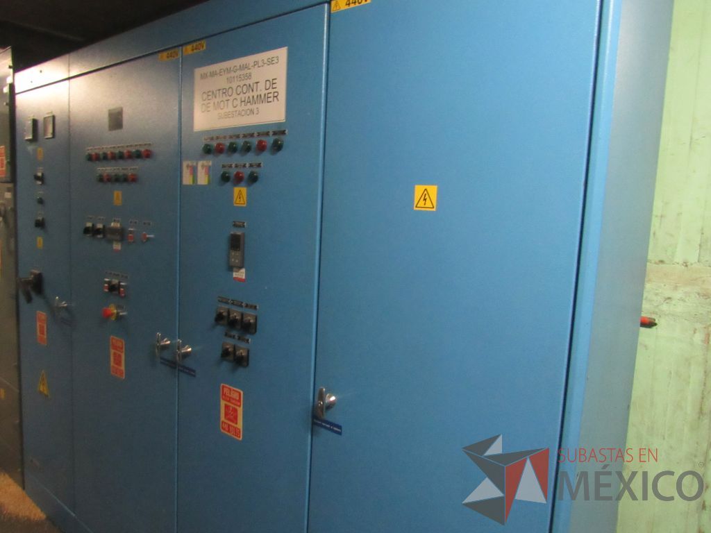 Lote 108 - Centro de controles de motores y tablero de control del secador - Imagen 5
