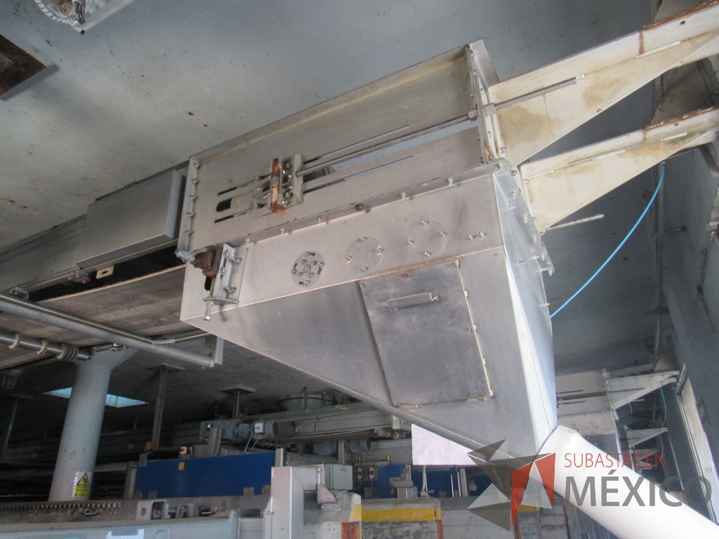 Lote 023B - Transportador de banda para germinador 1 fabricado en acero inoxidable - Imagen 2