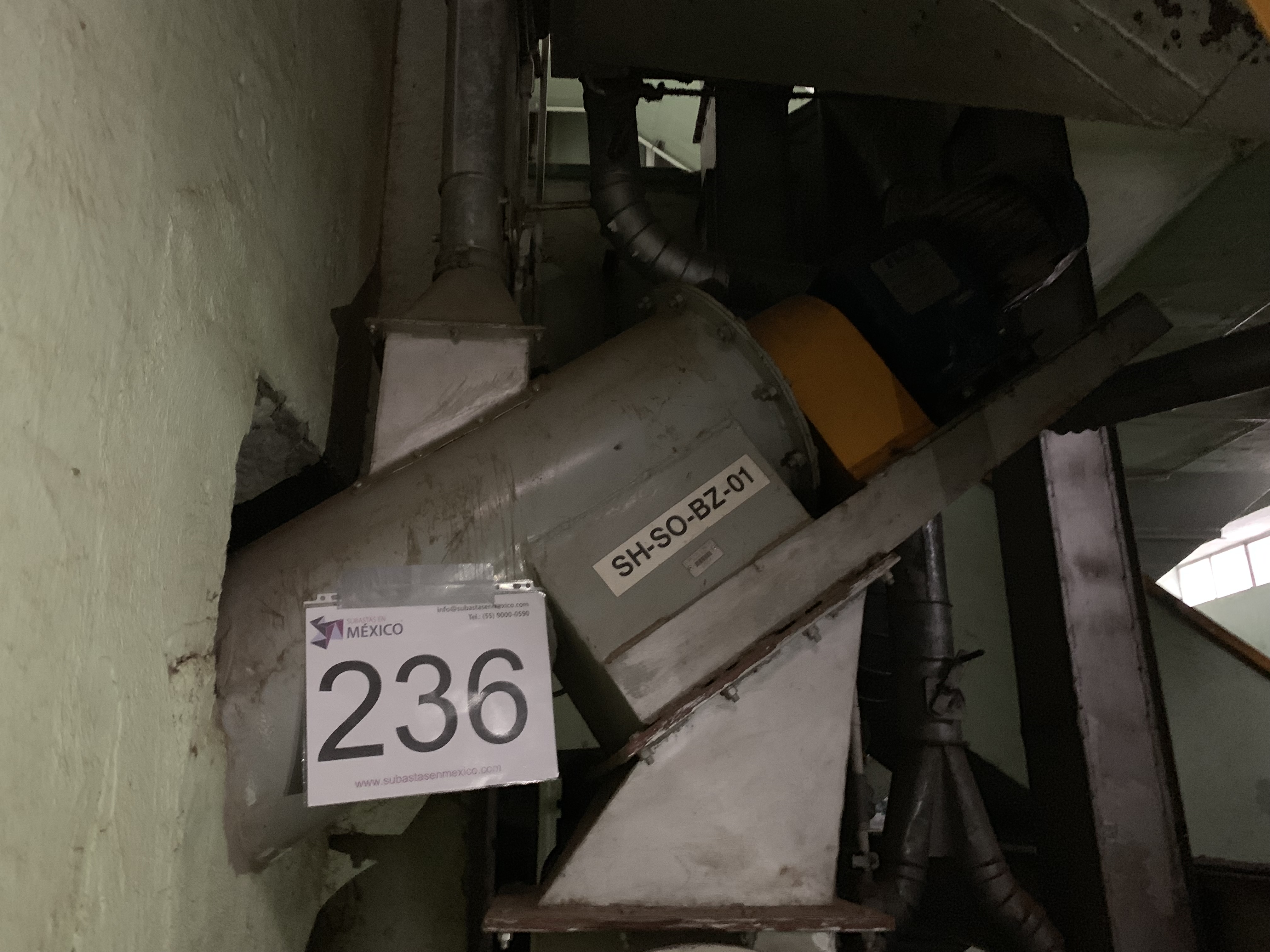 Lote 236 - Bazuca que alimenta a guasano que alimenta elevadores de cangilones de Silos Chicos - Imagen 2