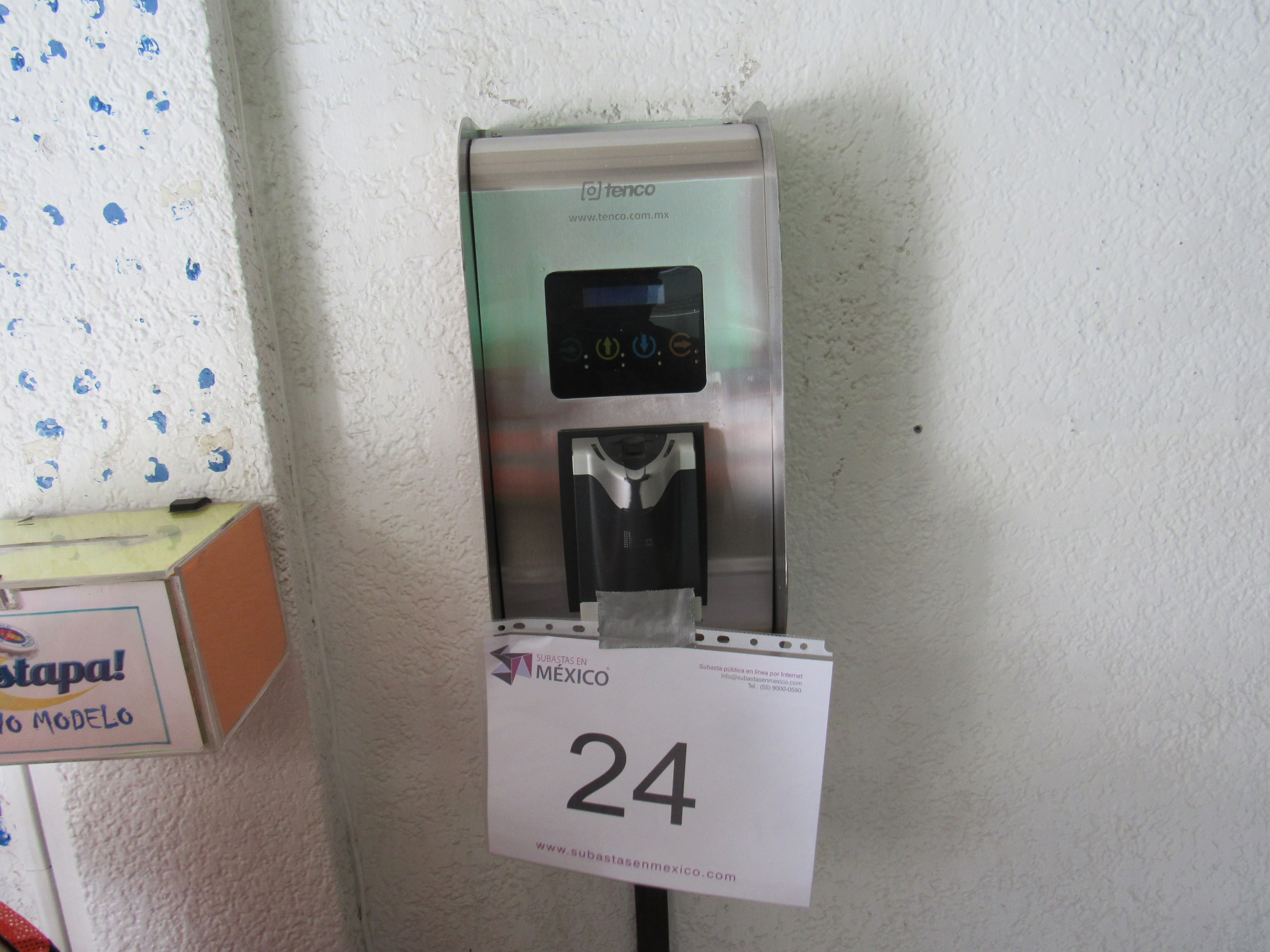 Lote 532 - Unidad de tiempo y asistencia conformado por lector biométrico - Imagen 2