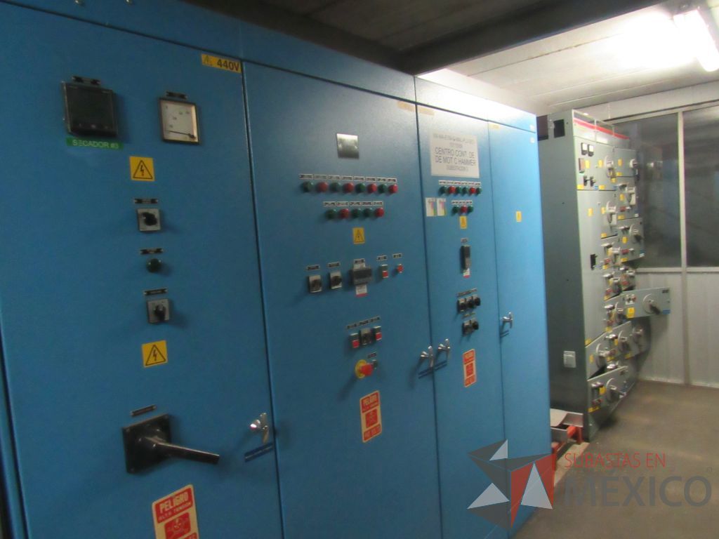 Lote 108A - Centro de controles de motores y tablero de control del secador - Imagen 4