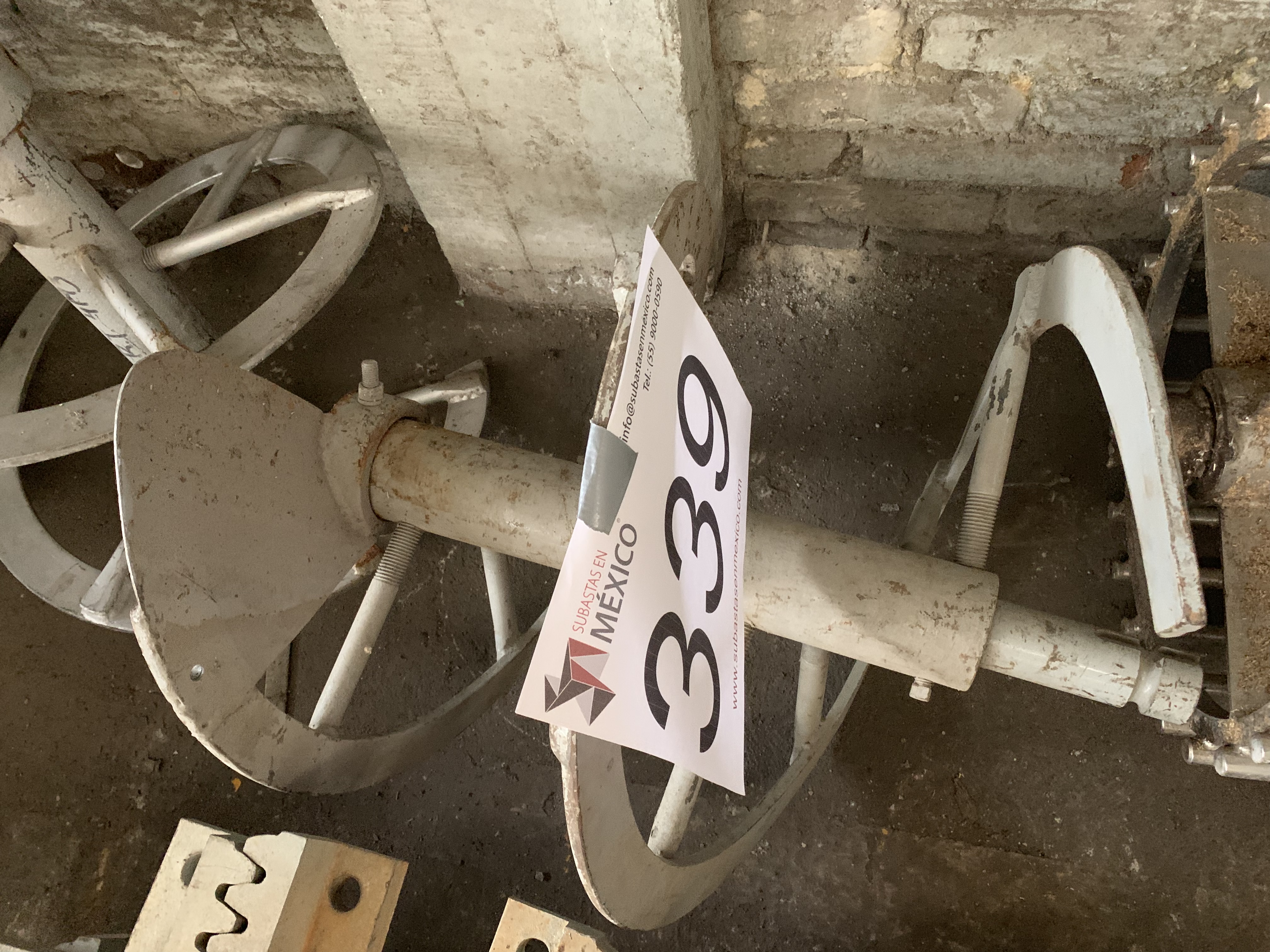 Lote 339 - Sin fin de 21 pulg X 25.5 pulg largo X 3/4” derecho, para secador - Imagen 3