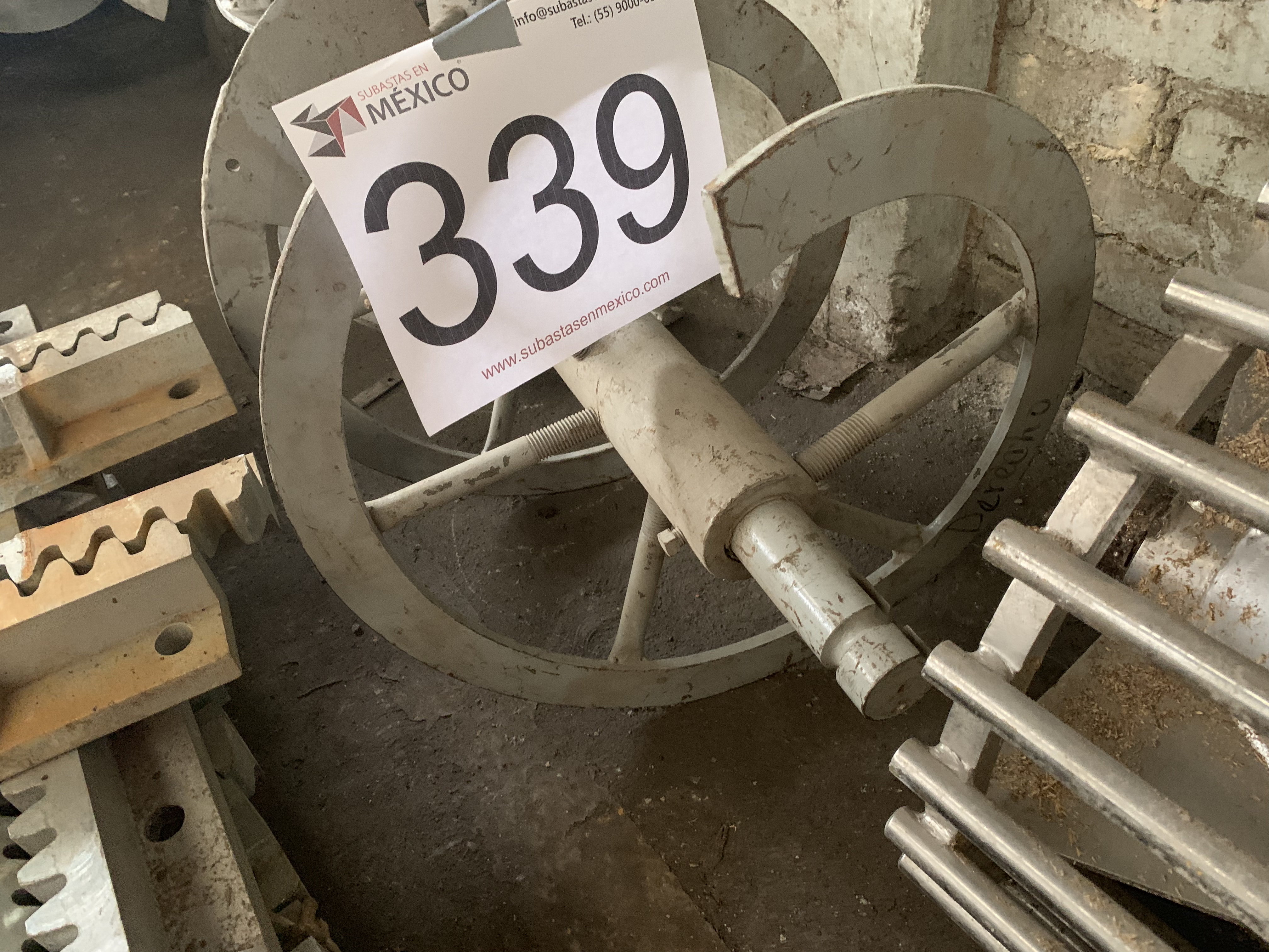 Lote 339 - Sin fin de 21 pulg X 25.5 pulg largo X 3/4” derecho, para secador - Imagen 2