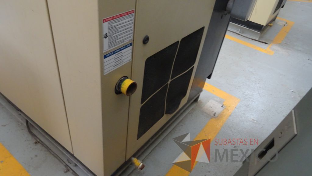 Lote 002 - Compresor de velocidad constante 60 HP/ 253 CFM, tornillo aire lubricado - Imagen 3