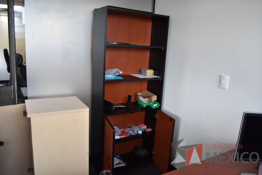 Lote 017 - Escritorio en herradura, Pizarrón, Archivero, Gabinete y Librero - Imagen 9