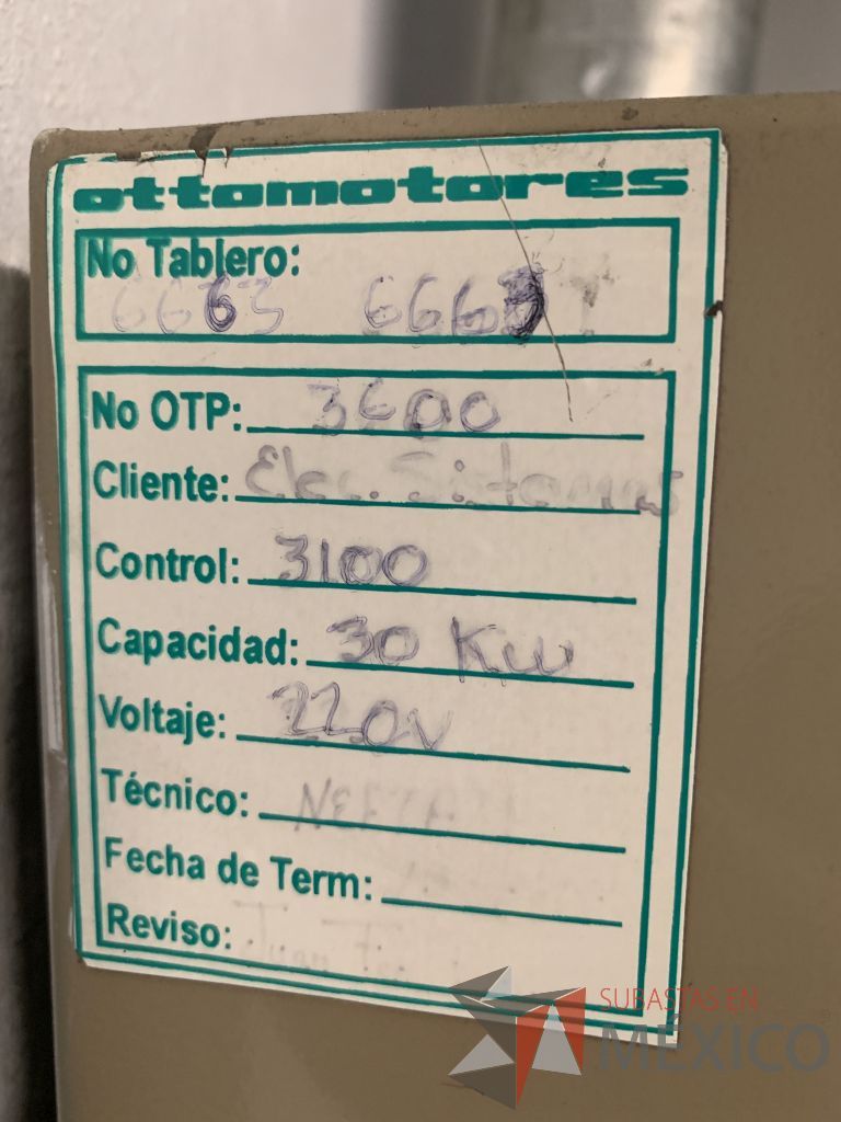 Lote 001 - Planta Generadora de Energía Eléctrica 30Kw en Insurgentes Sur 2375 - Imagen 16