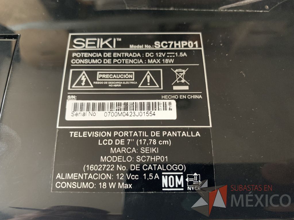Lote 046 - 2 Pantallas de video 7 "(monitor de mesa) - Imagen 11