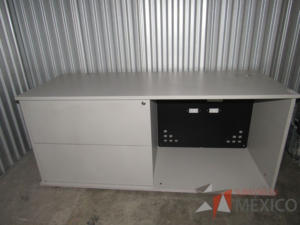 Lote 003 - Credenza con 2 cajones, Archivero vertical y 2 Base metálica - Imagen 15
