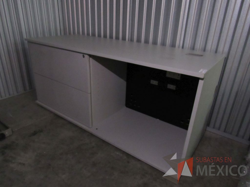 Lote 003 - Credenza con 2 cajones, Archivero vertical y 2 Base metálica - Imagen 18