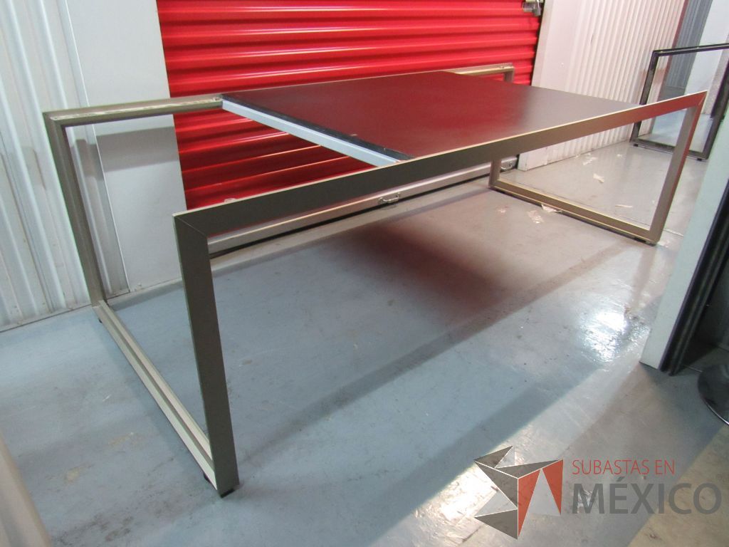 Lote 007 - Archivero vertical de 2 cajones y Base metálica para cubierta color café - Imagen 15