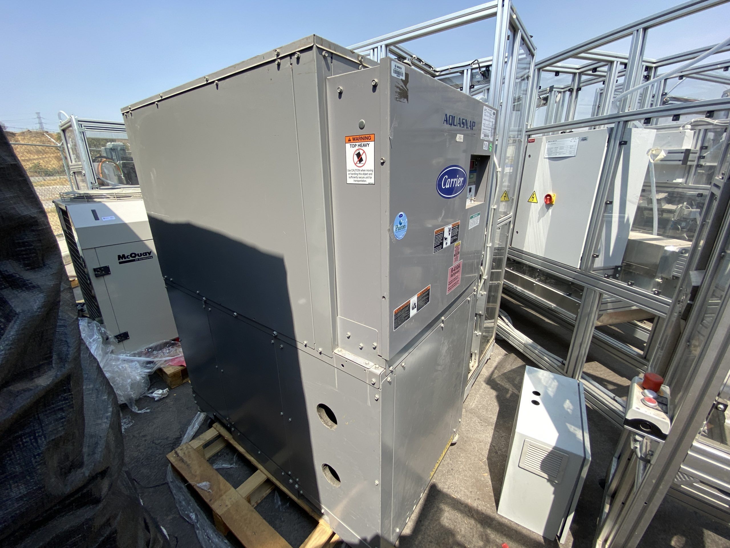Lote 008 - Chiller enfriado por agua , Modelo: CARRIER , Modelo: 30MPW0205FA02005 - Imagen 10