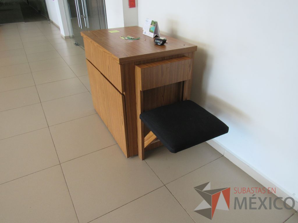 Lote 001 - Mueble de recepción con cubierta tipo mármol y Gabinete con 2 puertas - Imagen 21