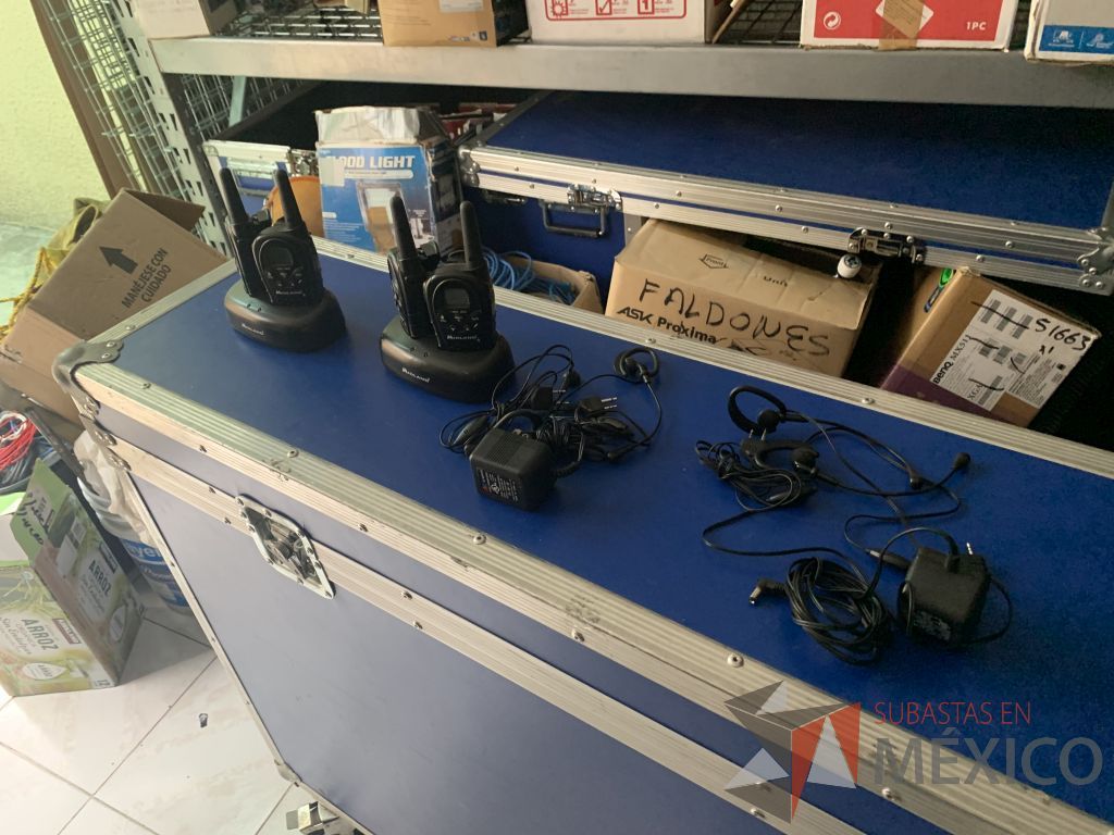 Lote 142 - 3 audifonos orejera marca Pionner y 2 juegos de Walkie Talkie marca Midland - Imagen 19