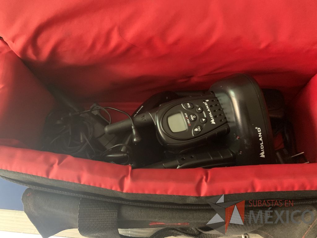 Lote 142 - 3 audifonos orejera marca Pionner y 2 juegos de Walkie Talkie marca Midland - Imagen 26