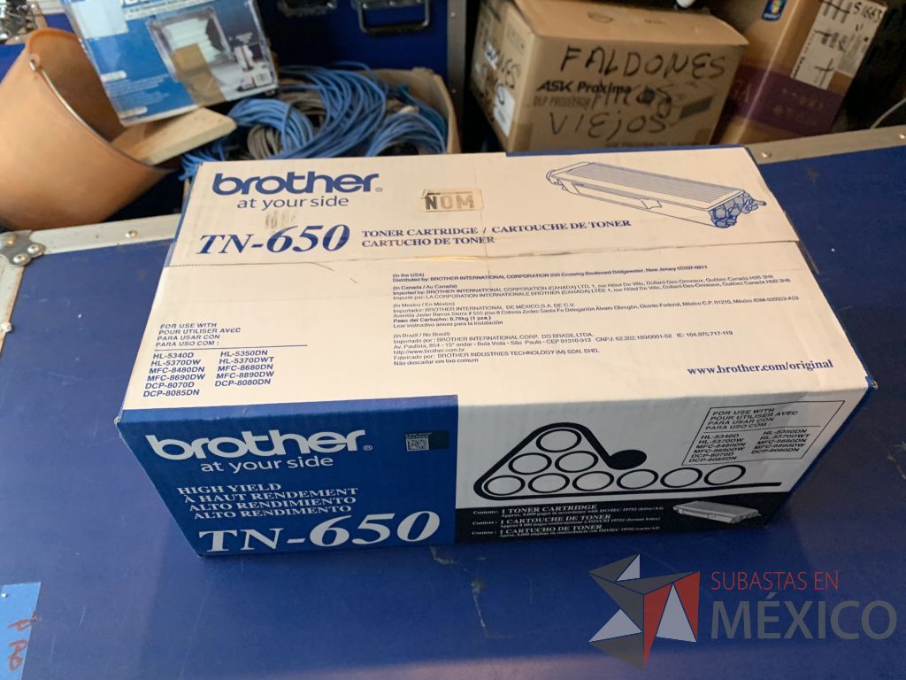 Lote 147 - 2 cartuchos de toner marca brother TN650 y 1 cartucho de toner marca brother TN350 nuevos - Imagen 2