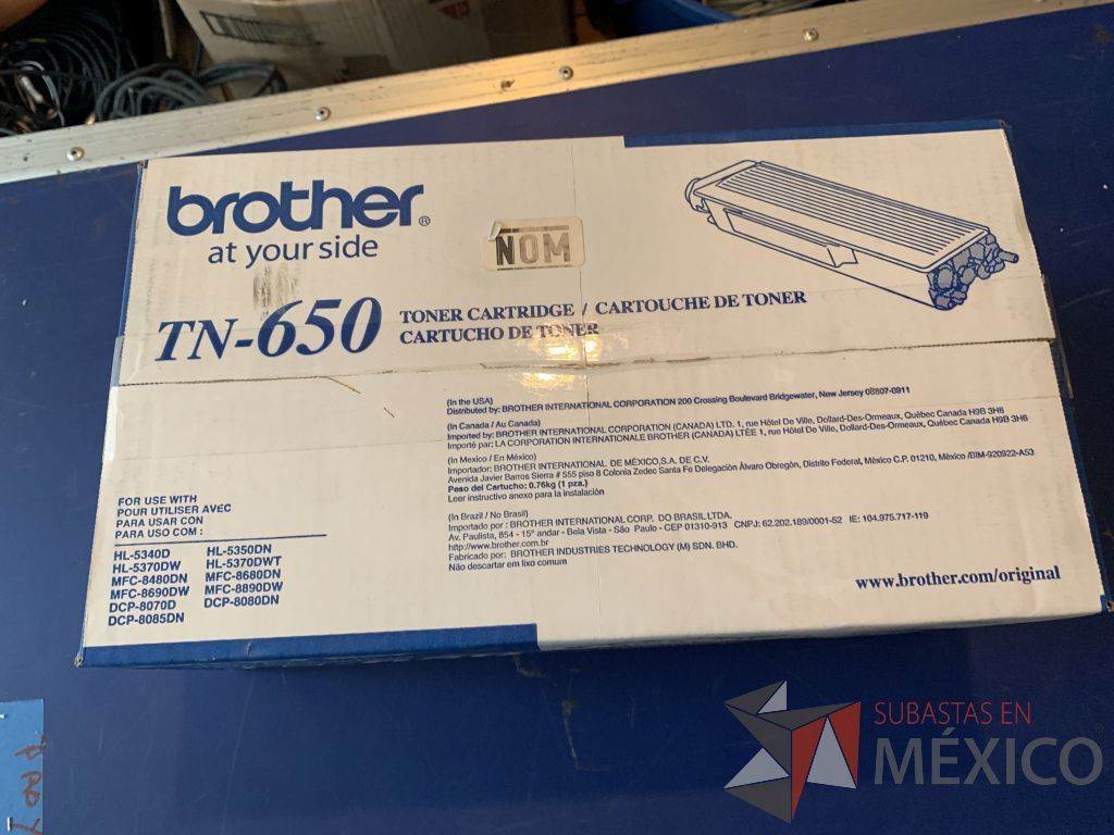 Lote 147 - 2 cartuchos de toner marca brother TN650 y 1 cartucho de toner marca brother TN350 nuevos - Imagen 3