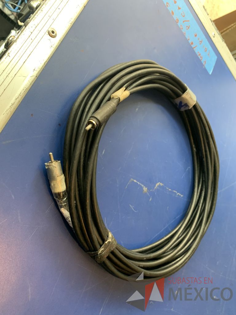 Lote 114 - 4 cables marca kramer RCA macho a macho 1 de 30 mts, 1 de 29 mts y 2 de 19 mts - Imagen 10