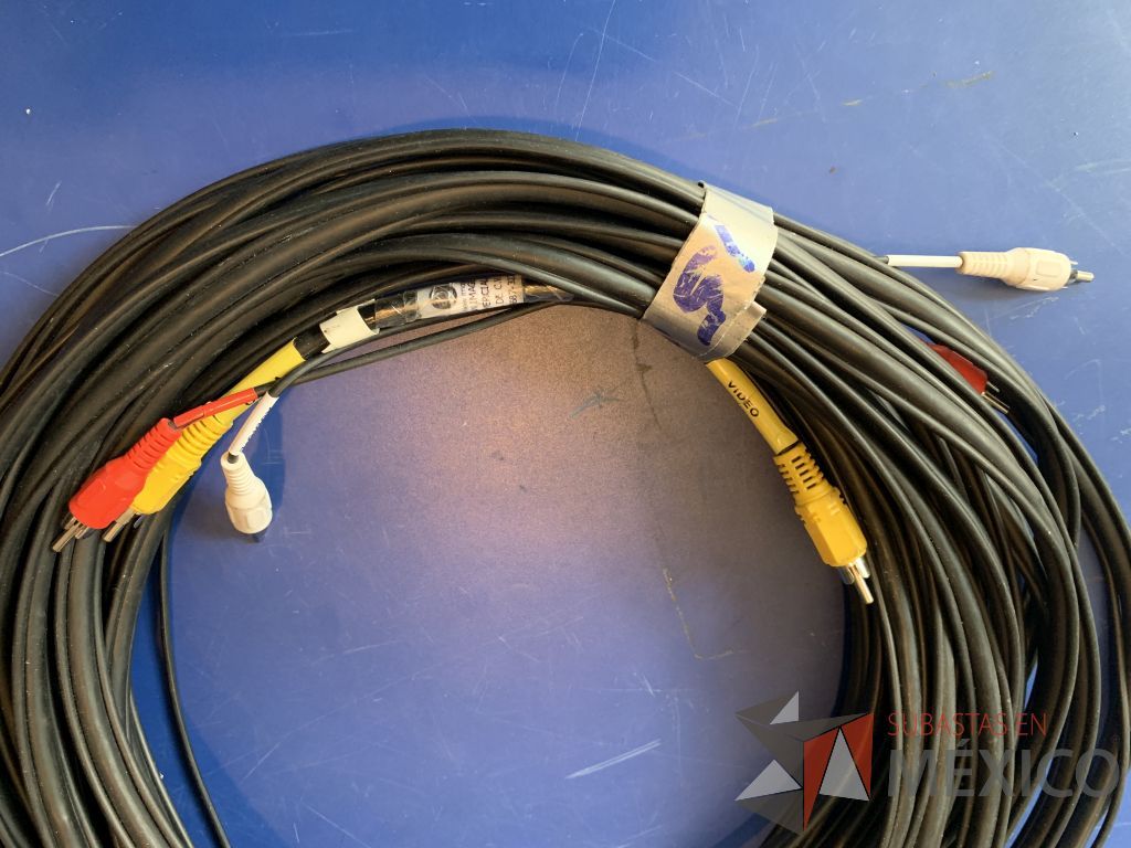 Lote 116 - 62 cables genericos RCA a varias terminales y varias medidas - Imagen 2