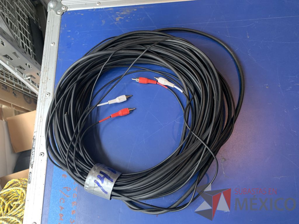 Lote 116 - 62 cables genericos RCA a varias terminales y varias medidas - Imagen 11