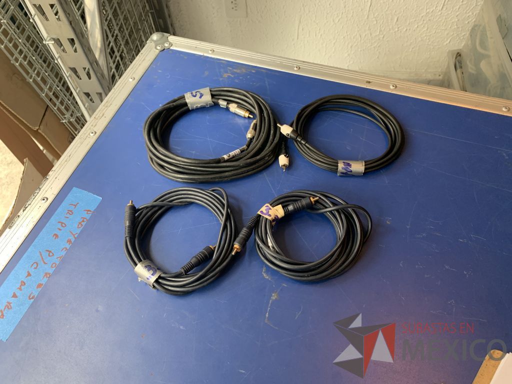 Lote 116 - 62 cables genericos RCA a varias terminales y varias medidas - Imagen 18