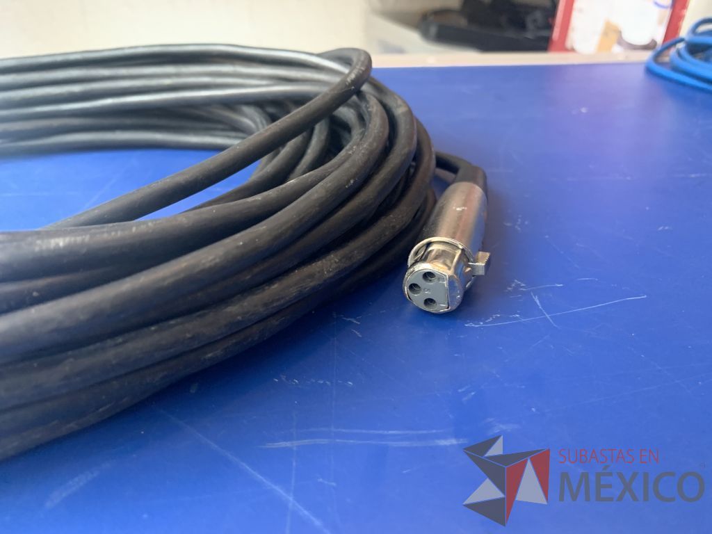 Lote 107 - 7 cables canon marca kramer 3 de 22 mts, 3 de 15 mts y 1 de 10 mts - Imagen 2