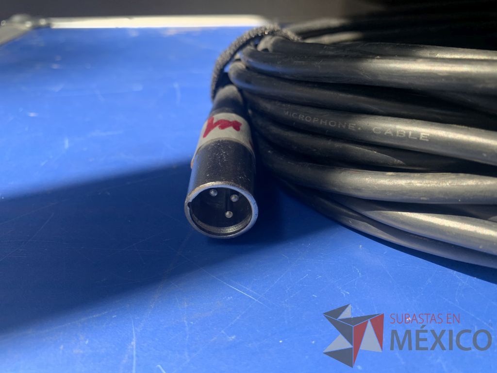 Lote 107 - 7 cables canon marca kramer 3 de 22 mts, 3 de 15 mts y 1 de 10 mts - Imagen 3