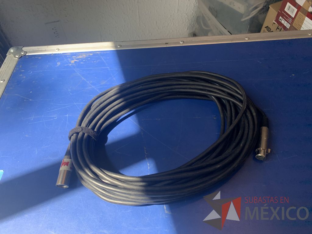Lote 107 - 7 cables canon marca kramer 3 de 22 mts, 3 de 15 mts y 1 de 10 mts - Imagen 6