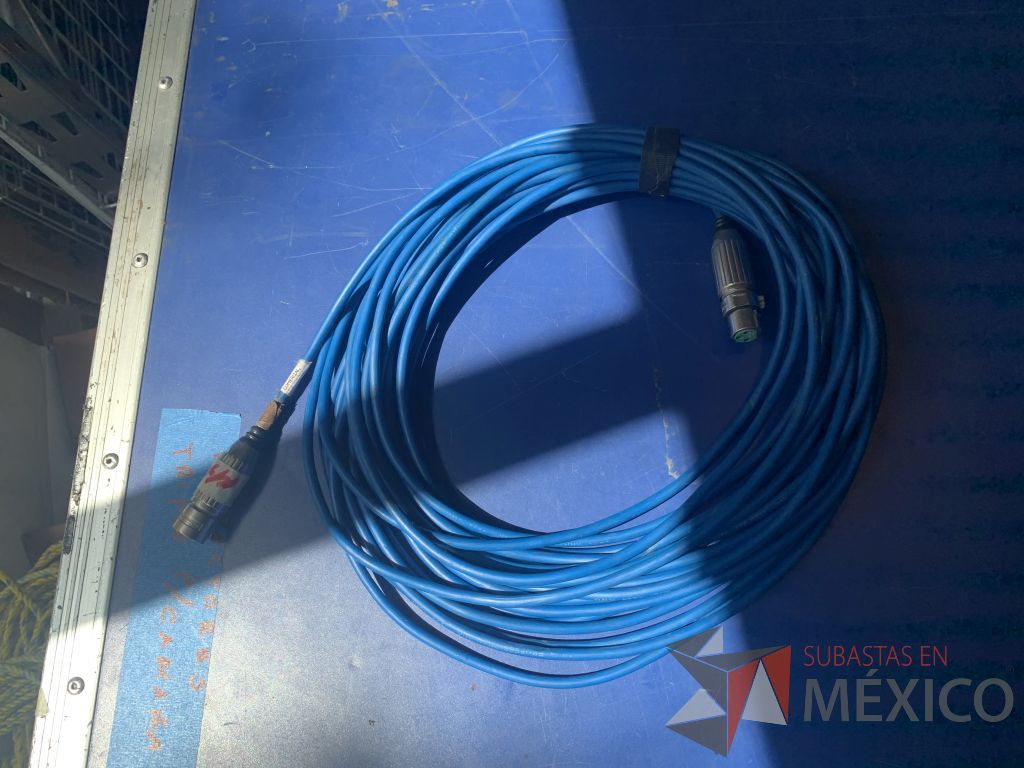 Lote 107 - 7 cables canon marca kramer 3 de 22 mts, 3 de 15 mts y 1 de 10 mts - Imagen 9