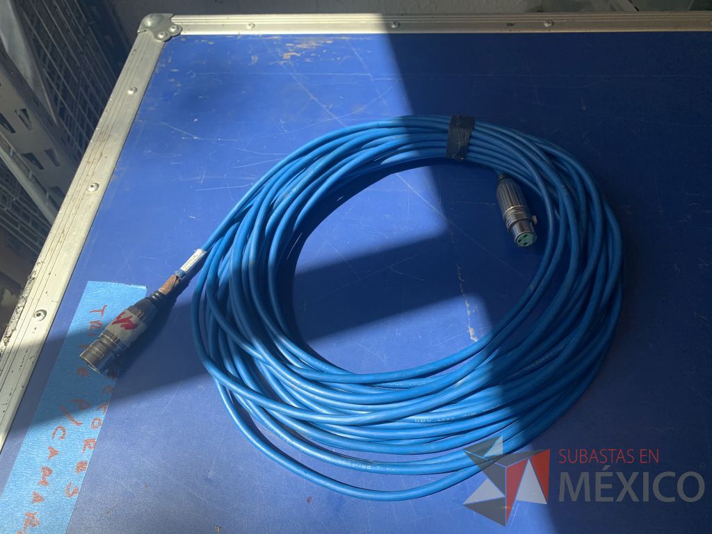 Lote 107 - 7 cables canon marca kramer 3 de 22 mts, 3 de 15 mts y 1 de 10 mts - Imagen 10
