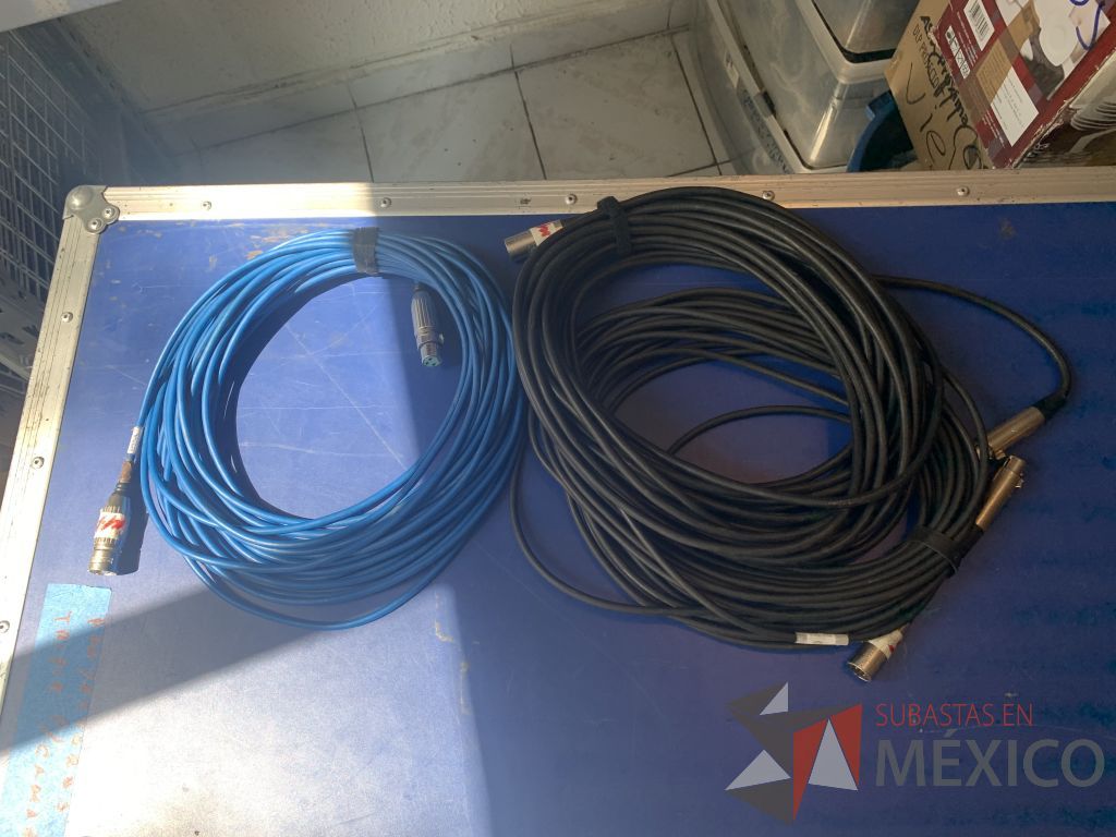 Lote 107 - 7 cables canon marca kramer 3 de 22 mts, 3 de 15 mts y 1 de 10 mts - Imagen 13