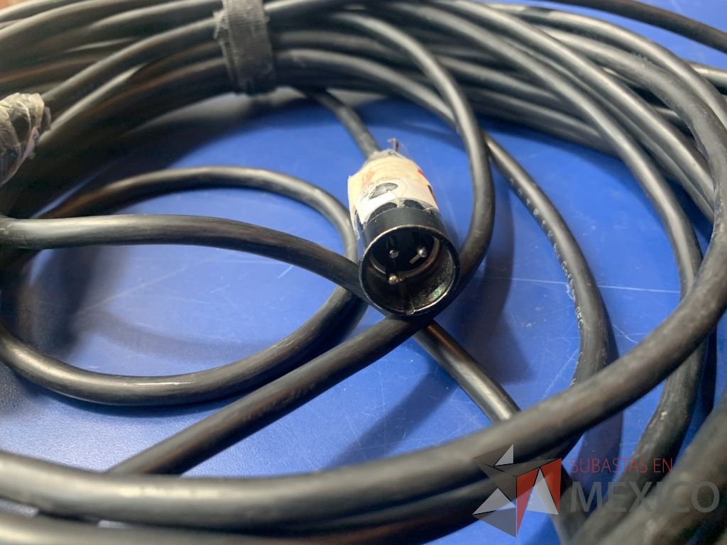 Lote 107 - 7 cables canon marca kramer 3 de 22 mts, 3 de 15 mts y 1 de 10 mts