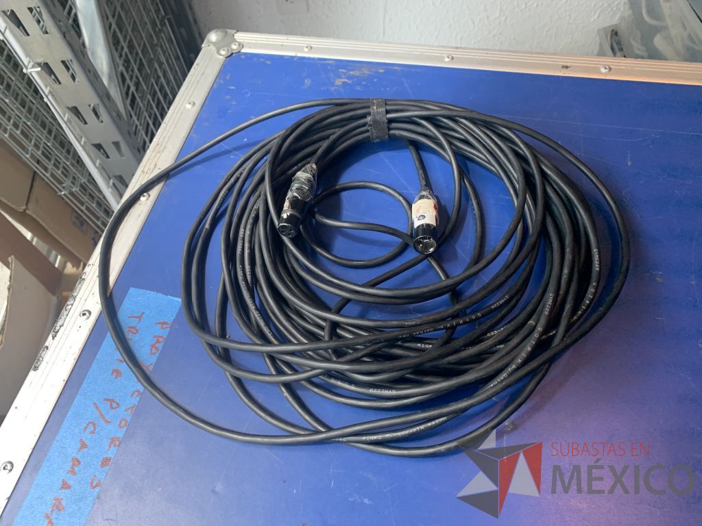 Lote 107 - 7 cables canon marca kramer 3 de 22 mts, 3 de 15 mts y 1 de 10 mts - Imagen 15