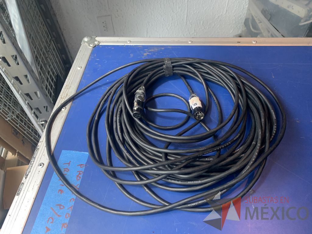 Lote 107 - 7 cables canon marca kramer 3 de 22 mts, 3 de 15 mts y 1 de 10 mts - Imagen 16