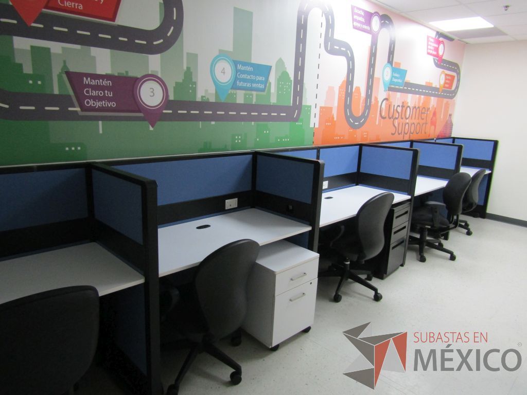 Lote 104 - Estación de trabajo tipo call center para 5 personas - Imagen 18