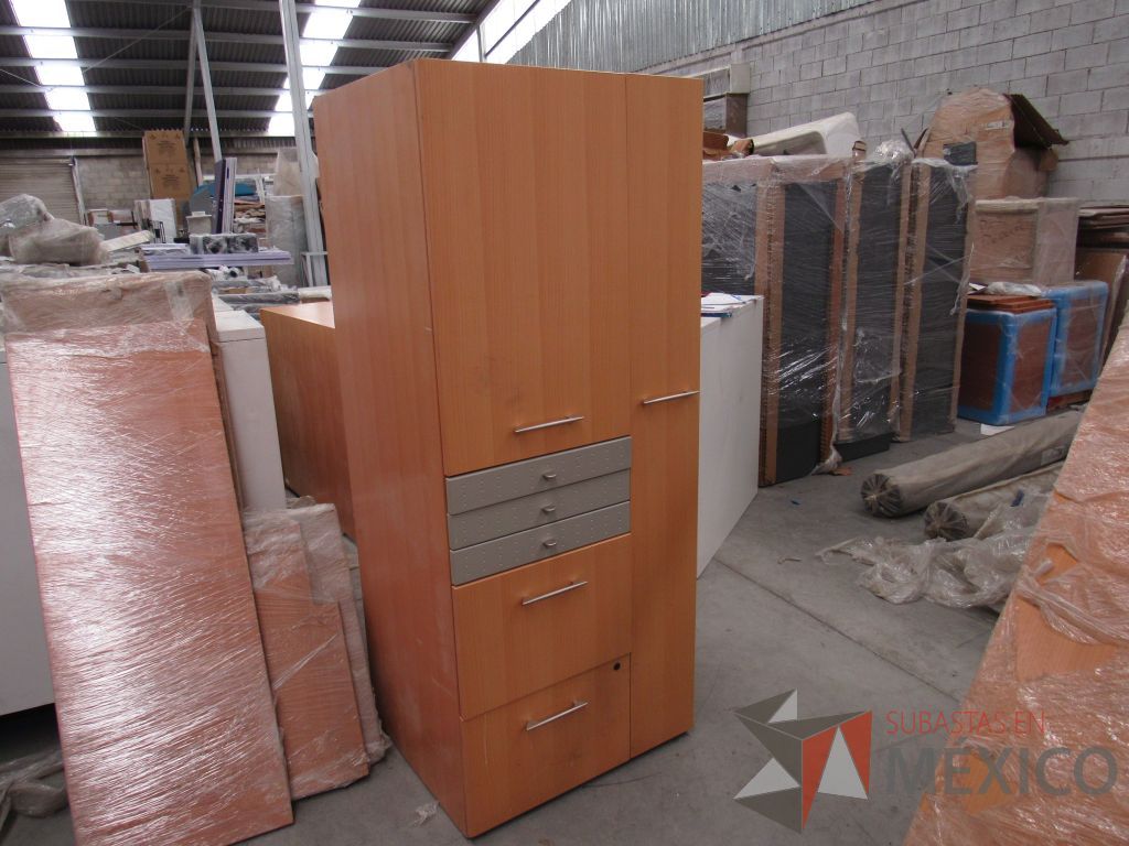 Lote 021 - Gabinete alto con 5 cajones y 2 puertas