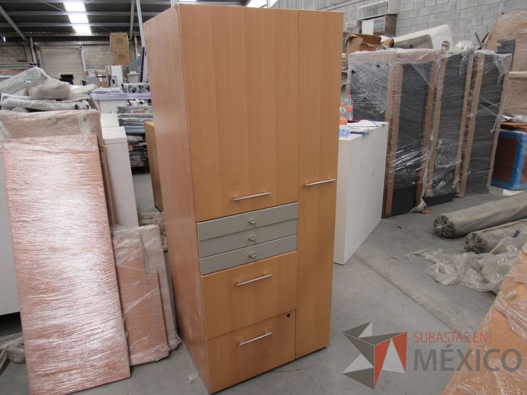 Lote 001 - Gabinete alto con 5 cajones y 2 puertas y Archivero vertical con 4 cajones - Imagen 8