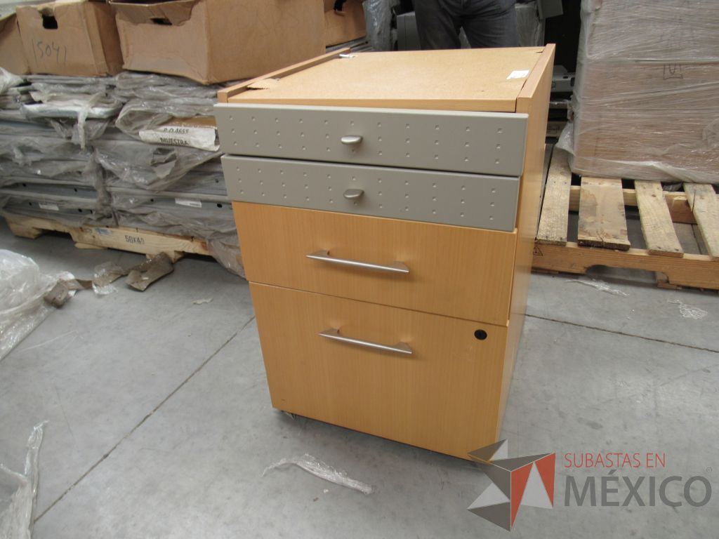 Lote 001 - Gabinete alto con 5 cajones y 2 puertas y Archivero vertical con 4 cajones - Imagen 10
