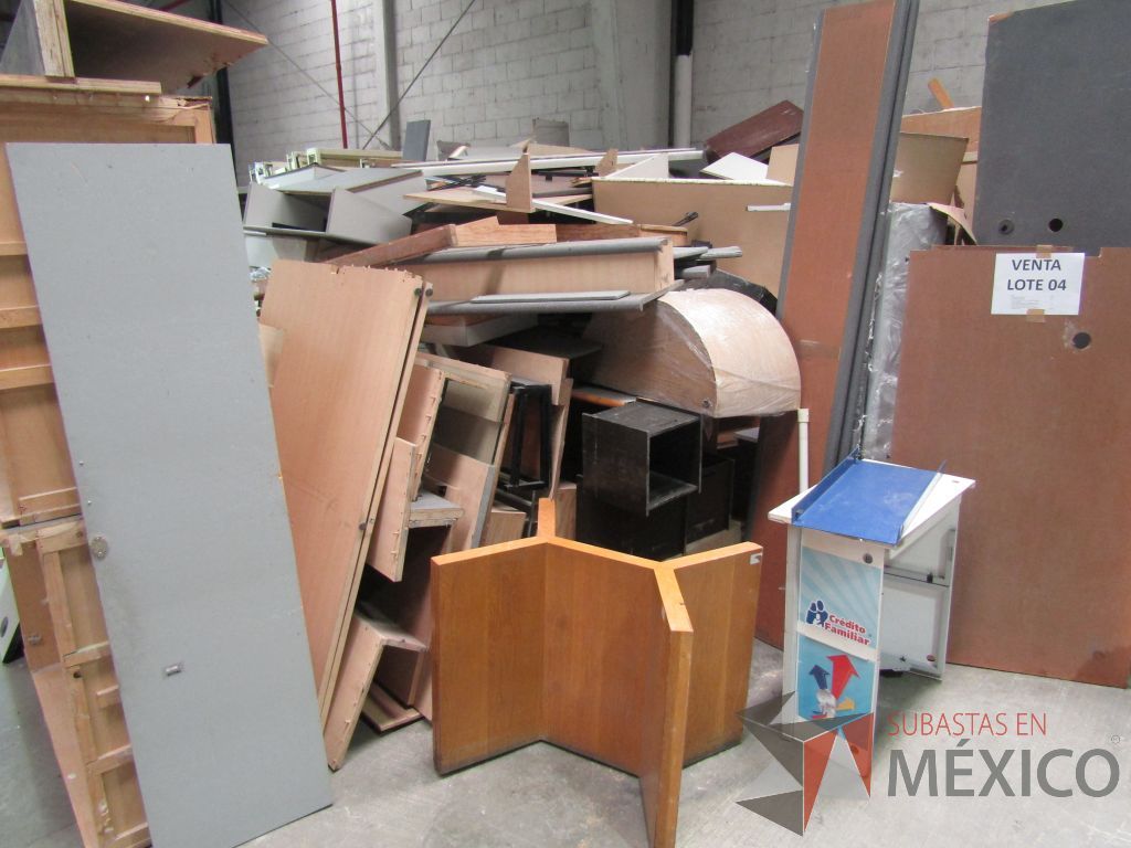 Lote 004 - Lote de 250 bienes diversos, aprox., (Cajoneras temporizadas, archiveros, artículos metálicos y de madera) - Imagen 33
